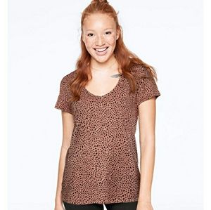 Pink Victoria secret perfect v-neck tee size xs